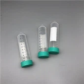 Falcons Centrifugal Tube Manufacturer Sterile Racked 50ml سینٹری فیوج ٹیوبز مخروطی نیچے لیبارٹری سن-ٹرائن شفاف پی پی، پی پی