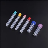 اعلی معیاری 1.5ml 2ml لیبارٹری پلاسٹک ٹیسٹ منجمد ٹیوبیں۔